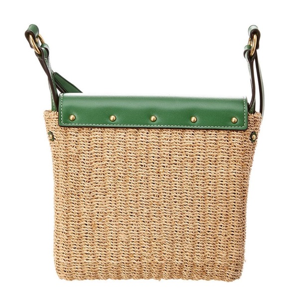 NWT Tory Burch Classic Miller Straw crossbody Bag - Picture 5 of 16